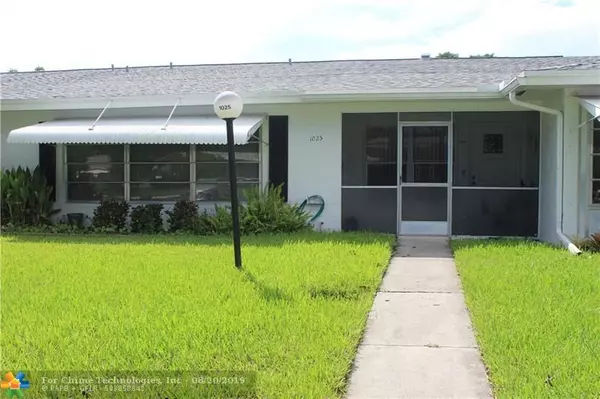 1025 NW 85th Ter  #C-107, Plantation, FL 33322