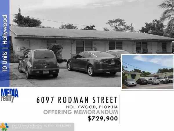 Hollywood, FL 33023,6097 Rodman St  #1-11