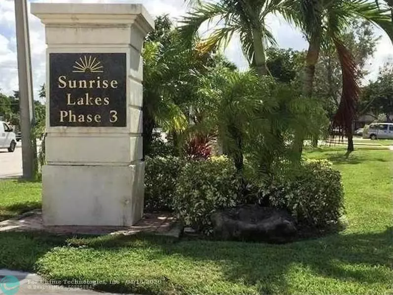 9081 Sunrise Lakes Blvd  #118, Sunrise, FL 33322