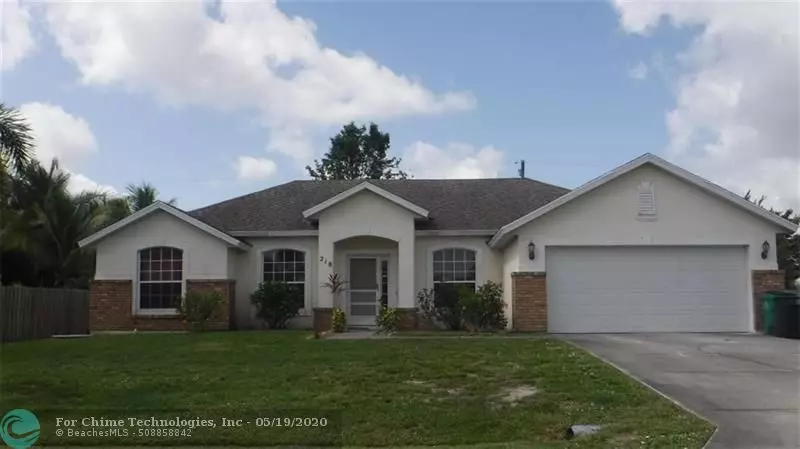 218 SW GLENWOOD DRIVE, Port Saint Lucie, FL 34984