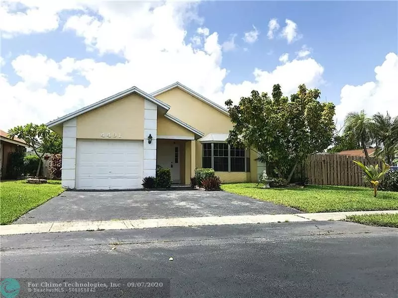 4491 NW 99th Ter, Sunrise, FL 33351