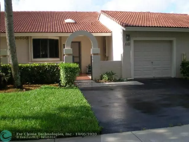 16650 Greens Edge Cir  #66, Weston, FL 33326