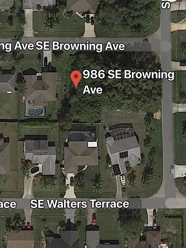 Port Saint Lucie, FL 34983,986 SE Browning AVE