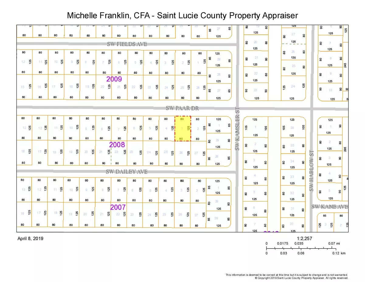 Port Saint Lucie, FL 34953,450 SW Paar DR