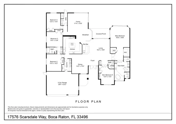 Boca Raton, FL 33496,17576 Scarsdale WAY